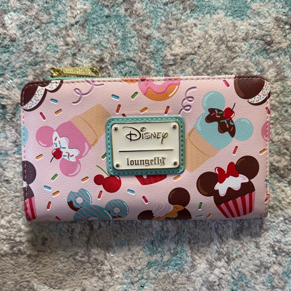 Loungefly Disney Pink Cupcake Wallet
